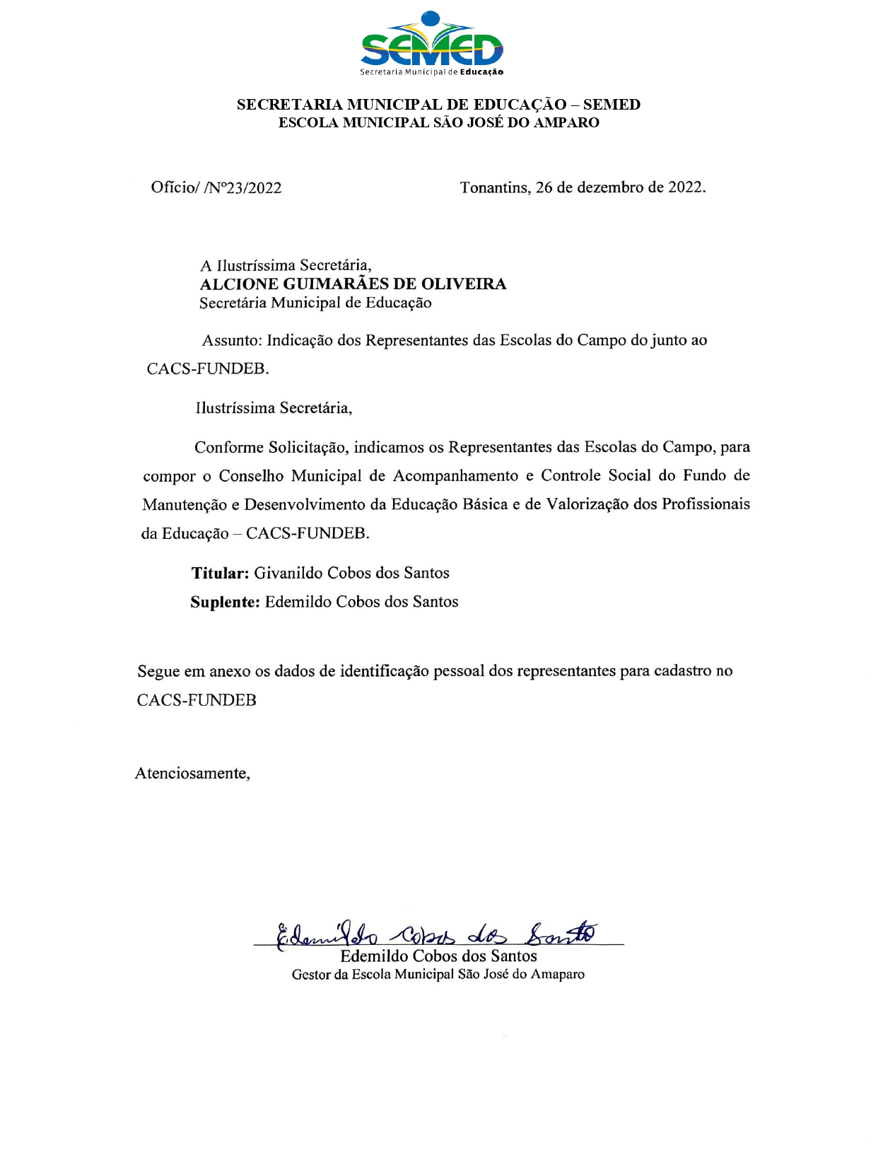 oficio 23 2022