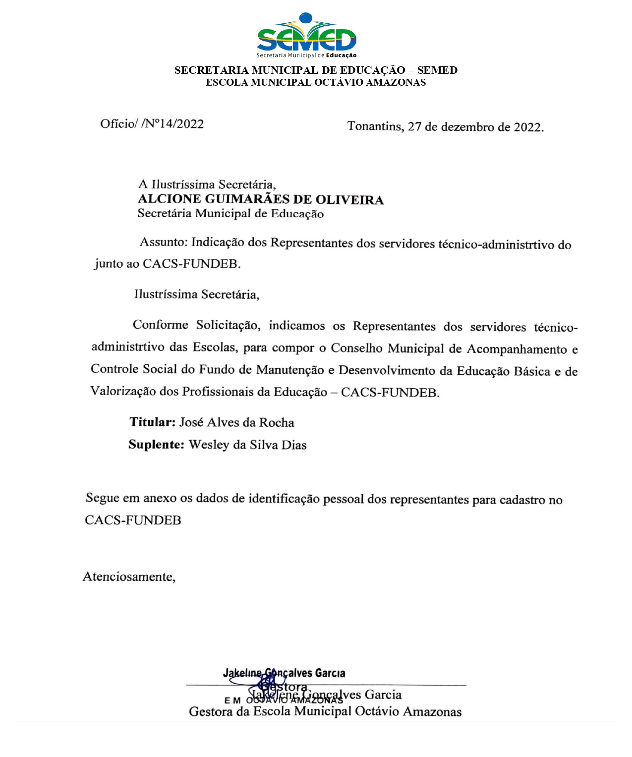 oficio 14 2022